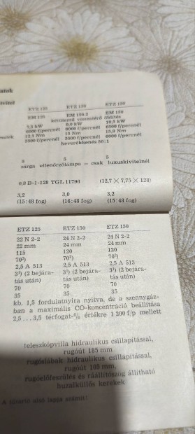 MZ ETZ 125-150 kezel�si k�nyv