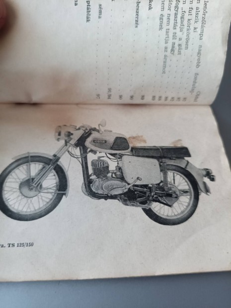 MZ TS 125-250 kezelsi knyv