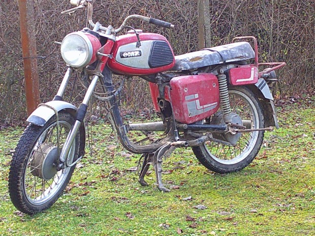 MZ TS 125-�s csupasz f�v�z papirok n�lk�l elad�