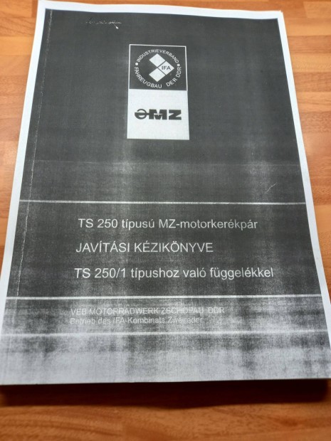 MZ TS 250 TS250/1 javtsi kziknyv