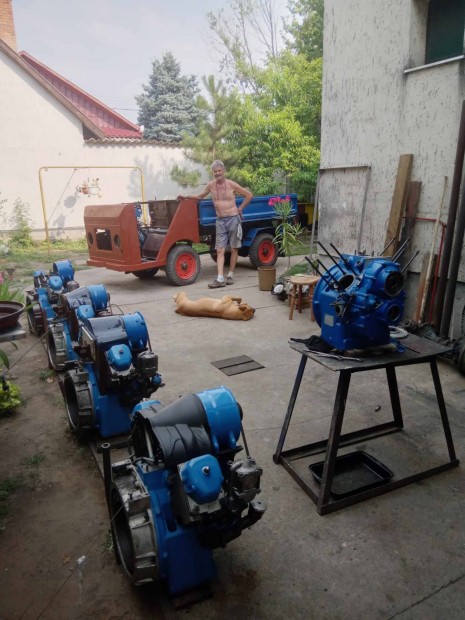 M 22-es 2 hengeres Diesel motor