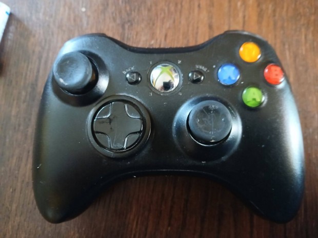 M-24. Xbox 360 Fekete vezetk Nlkli Controller :