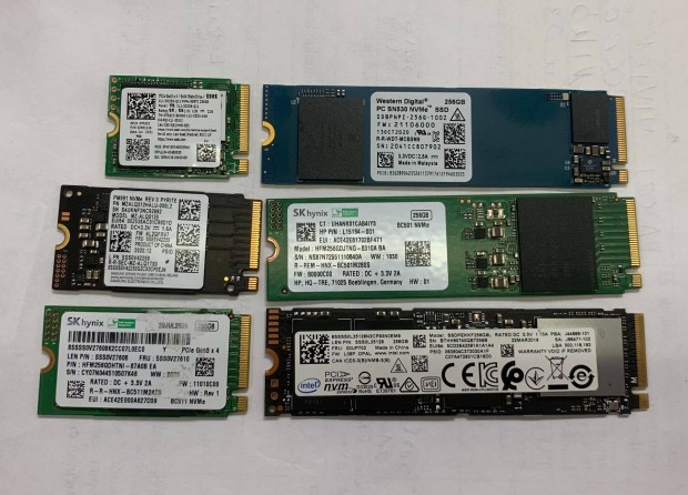 M.2 sata Nvme 2230 2242 2280 SSD 256gb