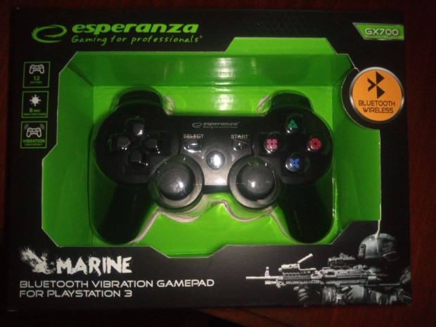 M-59 Ps3 Esperanza Gx 700 Vezetk Nlkli Controller j Bontatlan