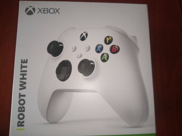 M-6. Xbox One Fehér Robot White Vezeték Nélküli Controller Új Bontatla