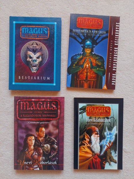 M.A.G.U.S magus mágus könyvcsomag