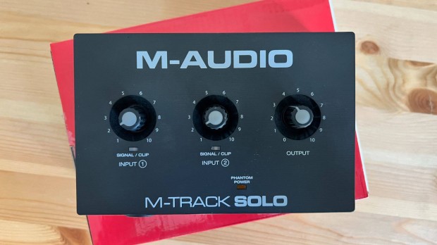 M-Audio M-Track Solo külső hangkártya