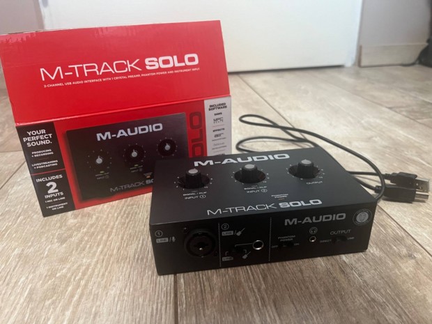 M-Audio M-Track Solo kls hangkrtya
