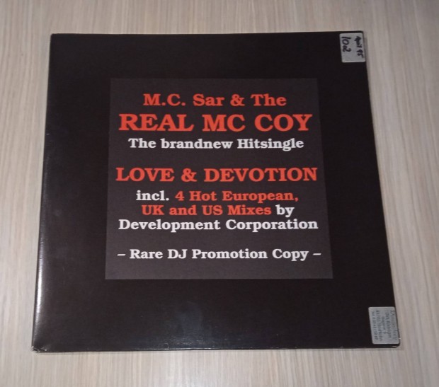 M.C.Sar & The Real Mccoy - Love & Devotion (Dupla Vinyl,1995)