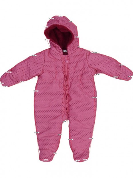 M&Co. Használt (újszerű) Lány Baby overál (Méret: 74)