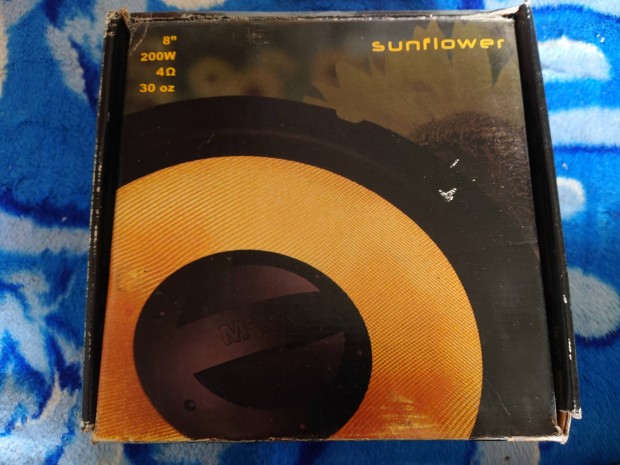 M.N.C. Sunflower autó mély hangszóró 200/400W