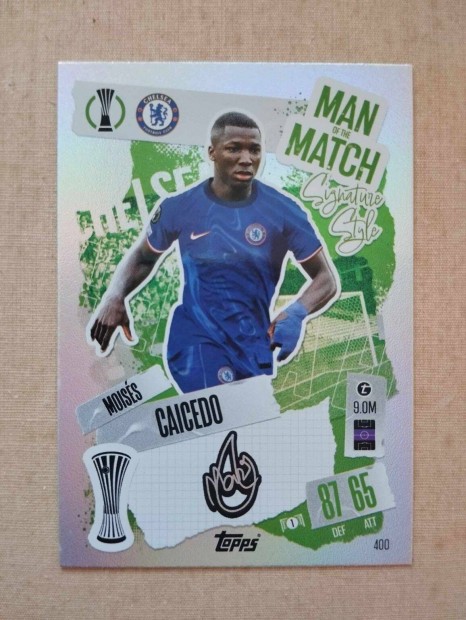 M. Caicedo (Chelsea) Man of the Match BL 2024/25 focis krtya