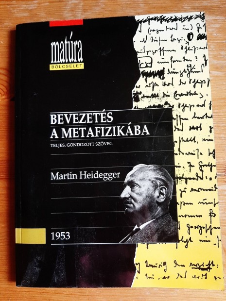 M. Heidegger: Bevezets a metafizikba