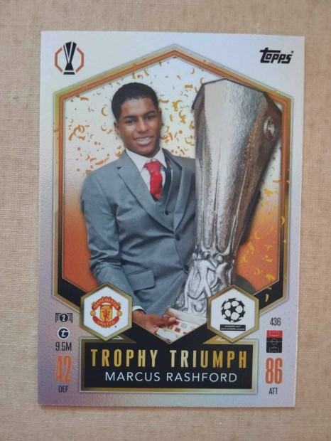 M. Rashford (Manchester United) Trophy Triumph BL 2024/25 focis krtya