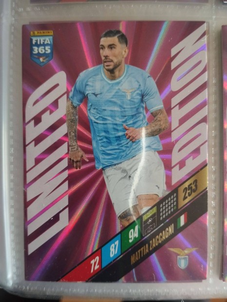 M. Zaccagni (Lazio) FIFA 365 2024 Limited edition focis krtya