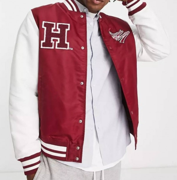 M-es Pull&Bear Harvard University bomber dzseki pull and bear varsity