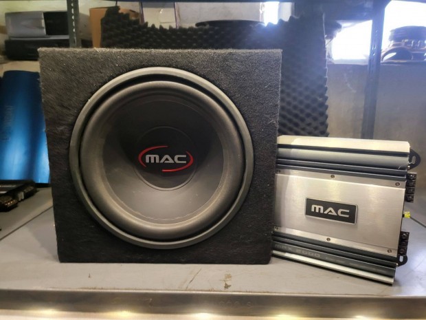 Mac MPX Box112 mélyláda Mac MPX2000 erősítővel