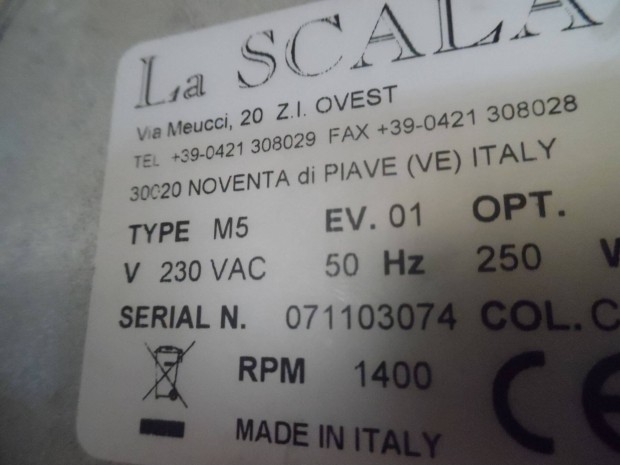 Macap M5 (la scala) kvdarlo kvgp kvfz