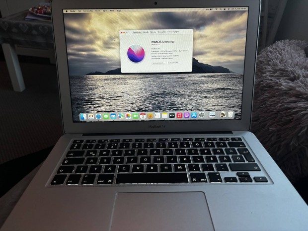 Macbook Air 13" 2016-ban vsrolt, 512GB SSD