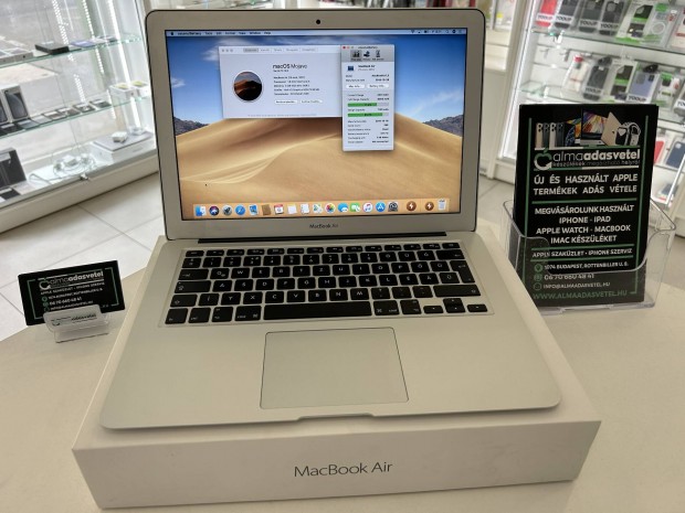 Macbook Air 2017 13"/8GB/128GB/1 hnap gar./Akku 85%/p3628/