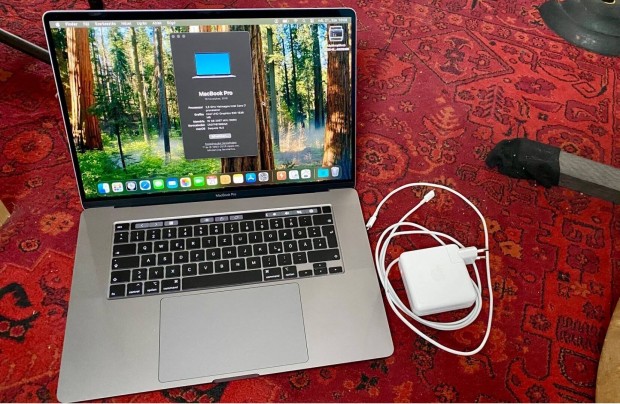 Macbook Pro 2019 16'', 2.6 Ghz i7, 16Gb Ram, 512 Gb SSD, 4Gb Radeonpro