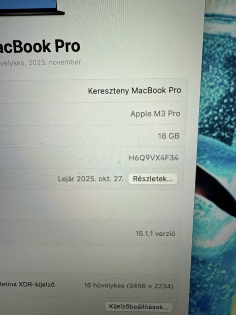 Macbook pro M3 Chippel!