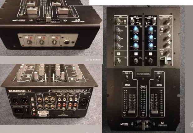 Mackie d.2 j Professzionlis Mixer, Pioneer Cdj 400. Cserlhet