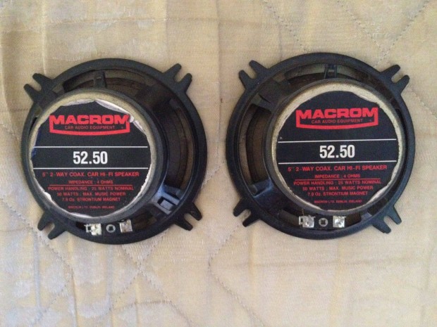 Macrom 5" 2 utas hangszr pr