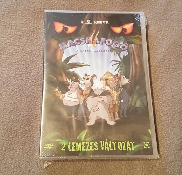Macskafogó 2 - A sátán macskája 2 lemezes (új, bontatlan) dvd