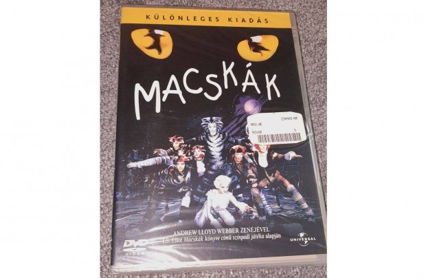 Macskk DVD (1998) j, Flis, duplalemezes kiads