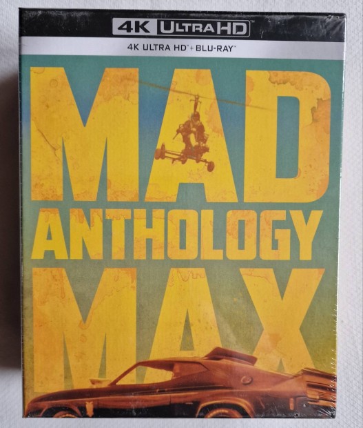Mad Max 1-4. (4K UHD s BD) dszdobozban blu-ray
