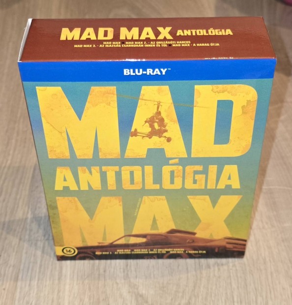 Mad Max-Antholgia diszdoboz-4 Blu ray 