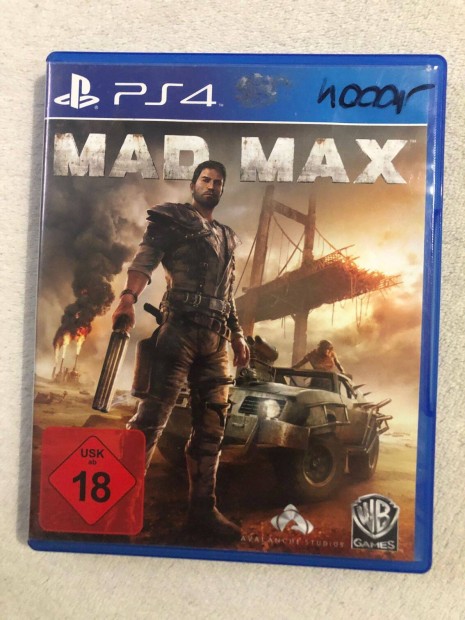Mad Max Ps4 Playstation 4 jtk