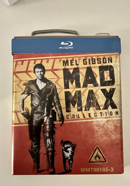 Mad Max collection limitlt benzinkanns hazai kiads  blu-ray 