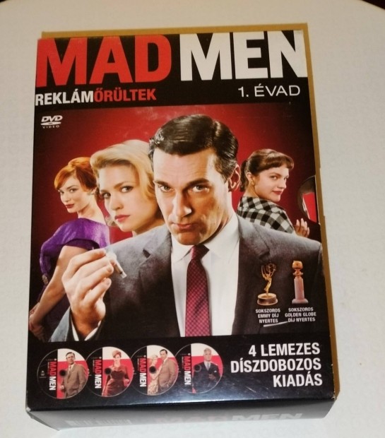 Mad Men reklm rltek dvd 1 vad dszdobozban 