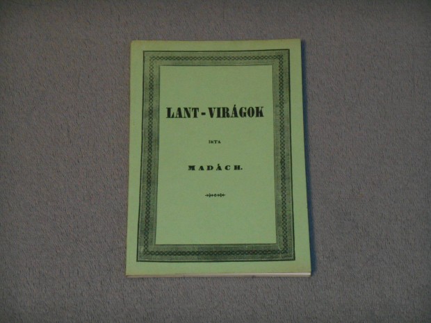 Madch - Lant-virgok - Reprint kiads