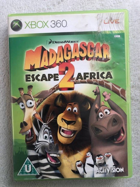 Madagascar 2 Escape Africa Xbox 360 jtk