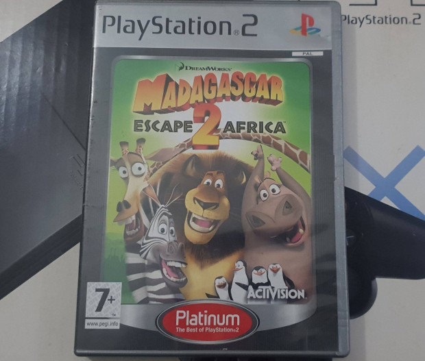 Madagascar 2 - Playstation 2 eredeti lemez elad