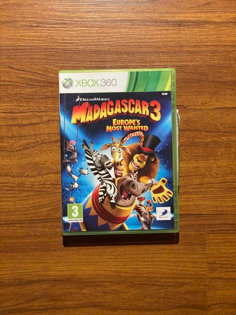 Madagascar 3 Europes Most Wanted Xbox 360 jtk