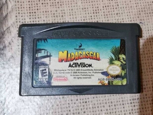 Madagascar Madagaszkr gba