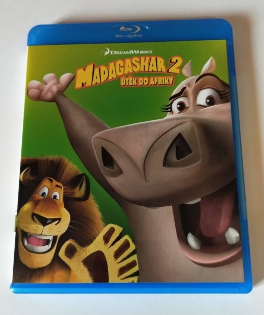 Madagaszkr 2. Animcis Blu-ray Film - Szinkronos!