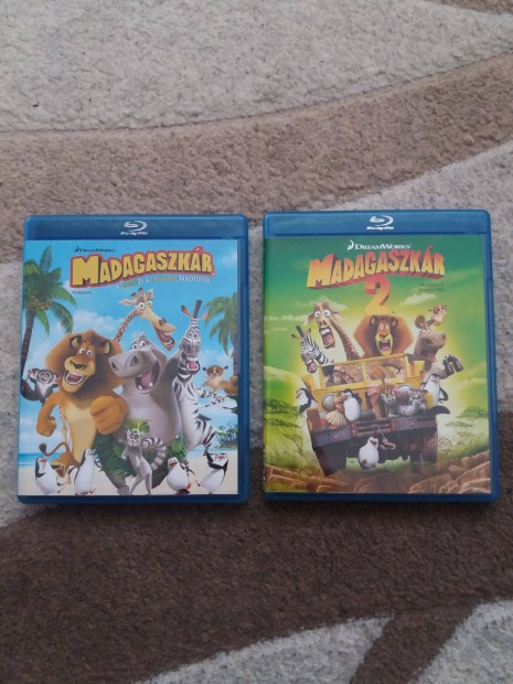 Madagaszkr (1 BD) + Madagaszkr 2. (1 BD)