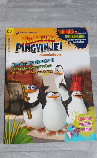 Madagaszkr pingvinjei kpregny/foglalkoztat fzet-Akci!