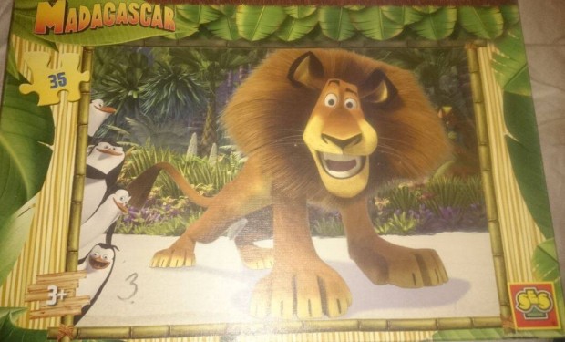 Madagaszkr puzzle olcsn elad! Karcsonyra is klassz ajndk!