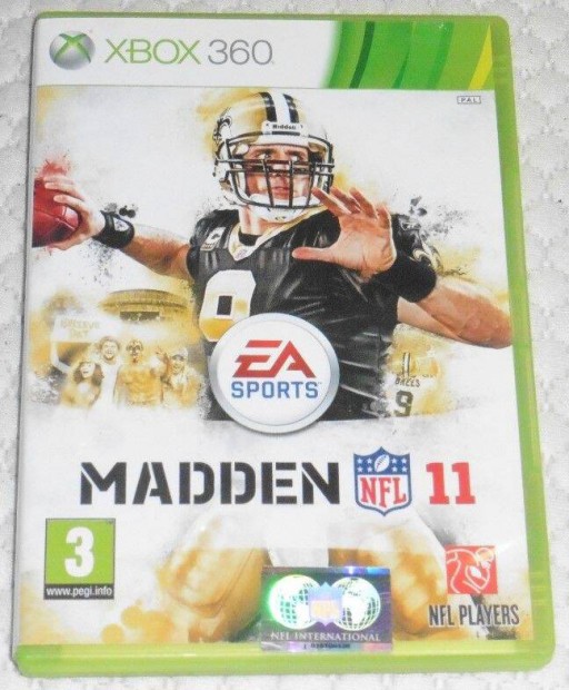 Madden NFL 11 (Amerikai foci) Gyri Xbox 360 Jtk Akr Flron