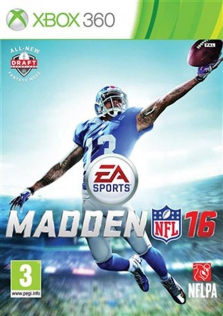 Madden NFL 16 Xbox 360 jtk