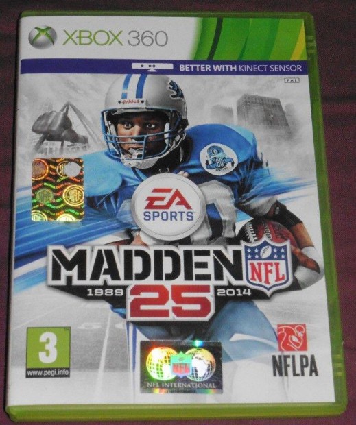 Madden NFL 25 (Amerikai foci) kinect re is Gyri Xbox 360 Jtk Akr F