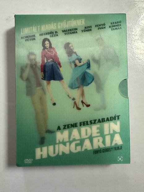 Made in Hungria (digipack 1 cd s 2lemezes) dvd