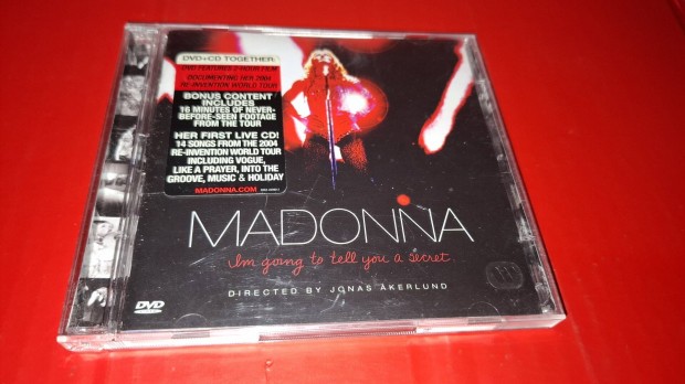 Madonna I'm going to tell you secret Cd + Dvd 2006