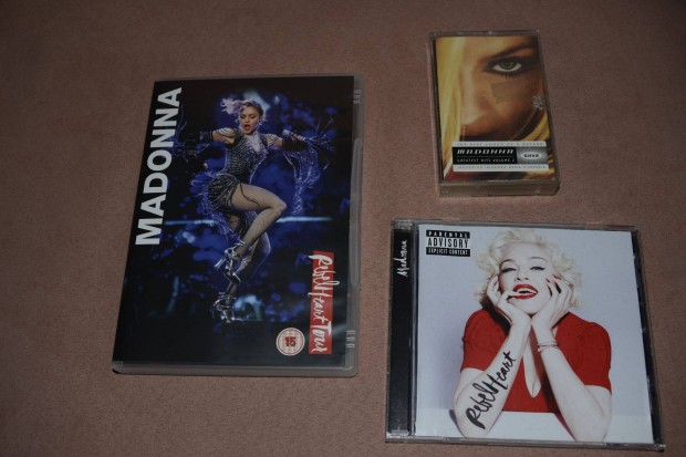 Madonna Rebel Heart DVD+CD+MC